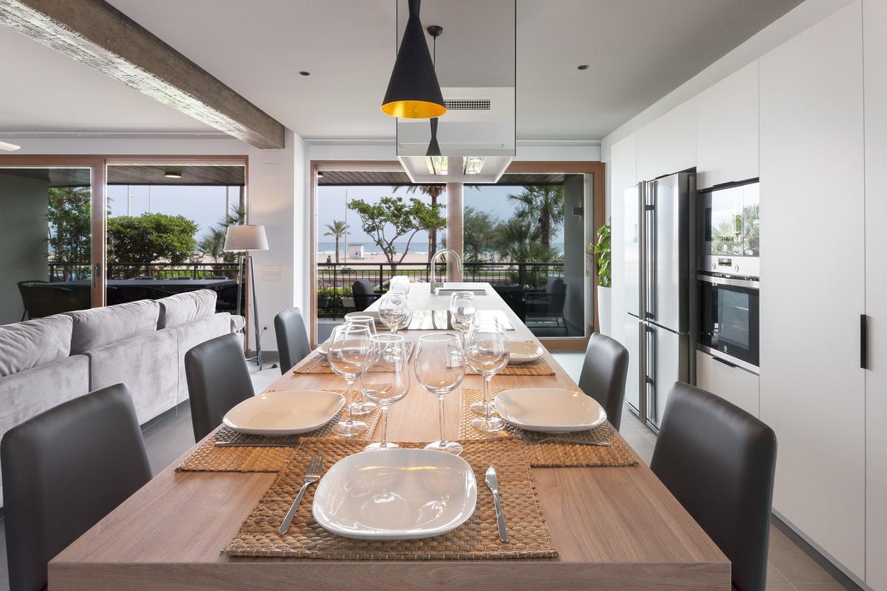Апартаменты Ag Casa Del Mar Premium Гандия Экстерьер фото
